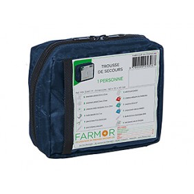 Trousse de secours multirisques individuelle MIN3060 - 1 personne FARMOR