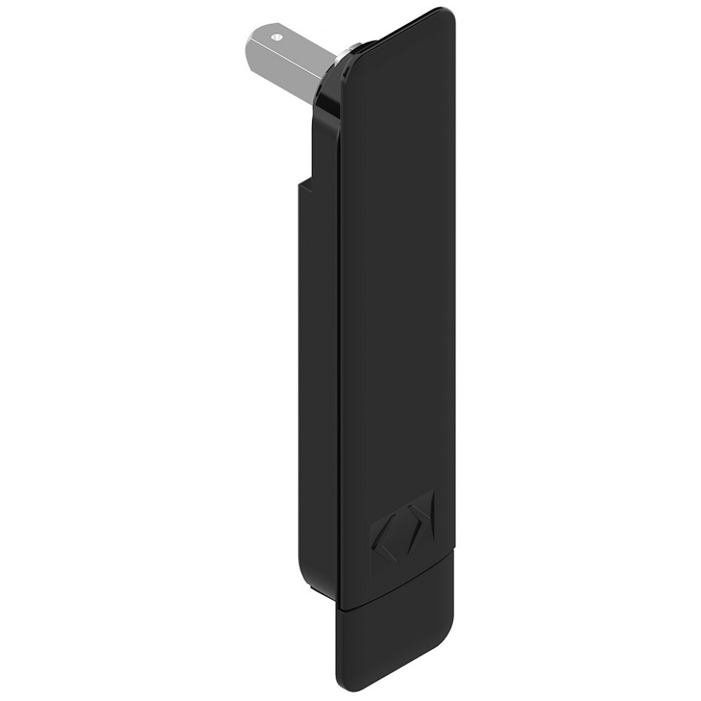 Lot De 8 Poignées Encastrées Pour Enceintes ABS Noir - Dimensions 14,6x14,6x3,8 Cm, Transport Sécurisé