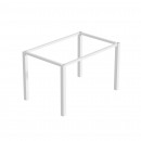 Pieds et cadre pour table - acier - rigide - 1150x750 - blanc - Bricozor 4.jpeg EMUCA