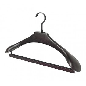Cintre pour costume pour homme Excessories - hêtre finition wengé SALICE