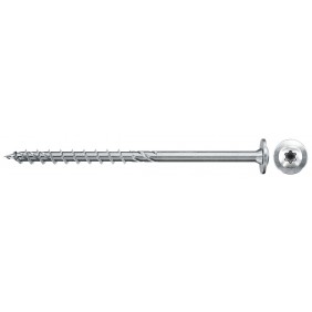 Vis charpente acier FPFII-WT Ø6 mm filetage partiel - tête plate Torx - x100 FISCHER