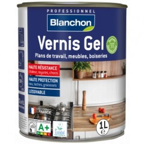 Vernis gel biosourcé - décoration et protection des bois intérieurs BLANCHON