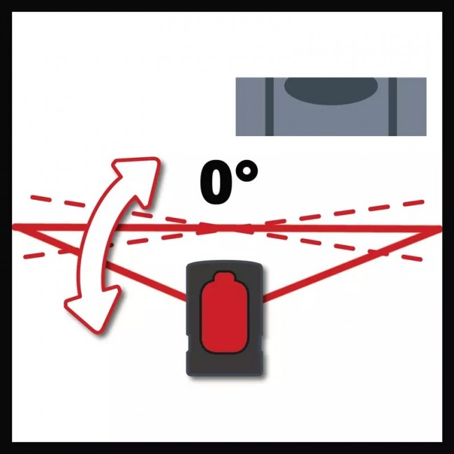 Niveau laser croix - portée 16 mètres - TC-LL 2 G - Bricozor 4.jpeg EINHELL