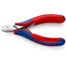 Pince coupante de côté de précision 115 mm avec petit biseau et ressort KNIPEX