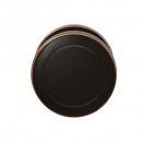 Bouton de porte pivotant en inox - disque diamètre 54mm - EK530D - brun KARCHER DESIGN