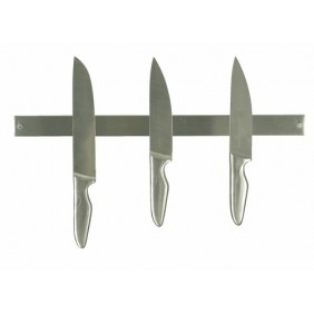 Porte-couteaux magnétique inox 50 cm 