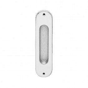 Poignée cuvette ovale - pour porte à galandage - série Z1702 - chromé KARCHER DESIGN