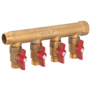 Collecteur 20 x 27 MF prè-équipé avec vannes 4 départs 15x21 - Bricozor.png RIQUIER