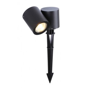 Spot piquet LED extérieur - 6W - 3000K - graphite - Topaze ARIC
