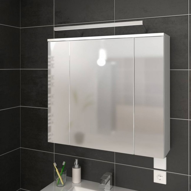 Armoire à pharmacie avec miroir 60 cm BAIN ROOM Bricozor