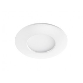 Spot LED encastré fixe - 6W - IP65 - blanc ou noir - Aquaflat ARIC