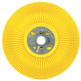 Plateau support pour disques fibres Razorstar® ventilé - jaune - Ø125mm NORTON