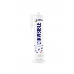 Mastic polymère joint sanitaire L'INVISIBLE BOSTIK