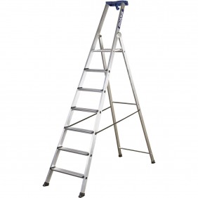 Escabeau 7 marches professionnel en aluminium - PRO 54 DUARIB