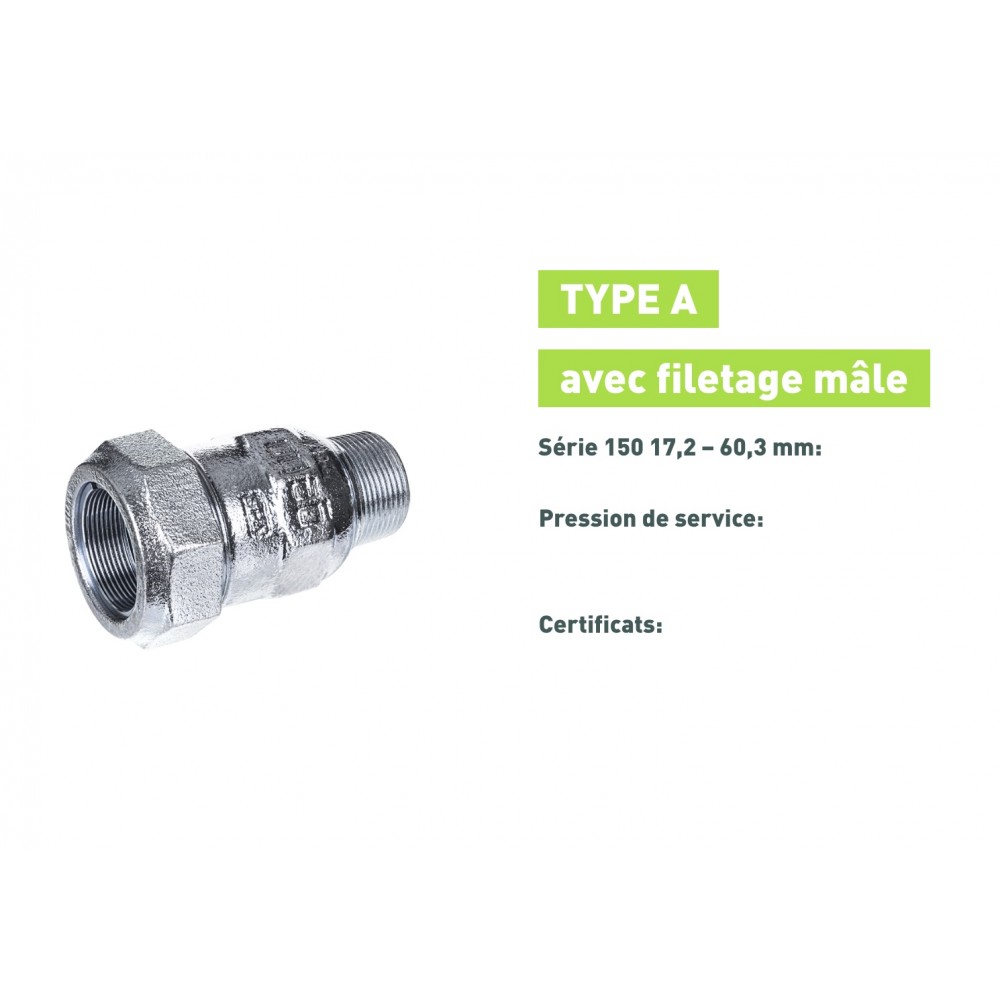 Écrou Fendu Pour Chauffage Spa 5,08 Cm - Raccord Union étanche - Kit De Réparation Fuite Plomberie Spa