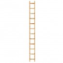 Échelle de couvreur - bois - 3,5m - entraxe 25 cm OUTIFRANCE