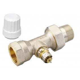 Corps de robinet droit avec préréglage - RA-IN 25 - filetage 26x34 DANFOSS