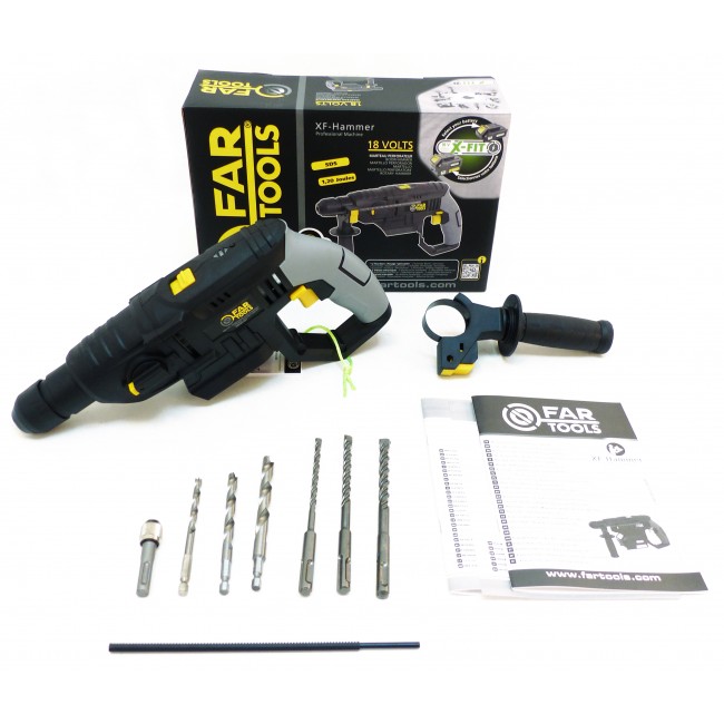 Marteau perforateur sans fil SDS - 18V - XF-HAMMER - Bricozor 3.jpeg FARTOOLS