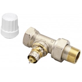 Corps de robinet droit avec préréglage - RA-IN 20 - filetage 20x27 DANFOSS