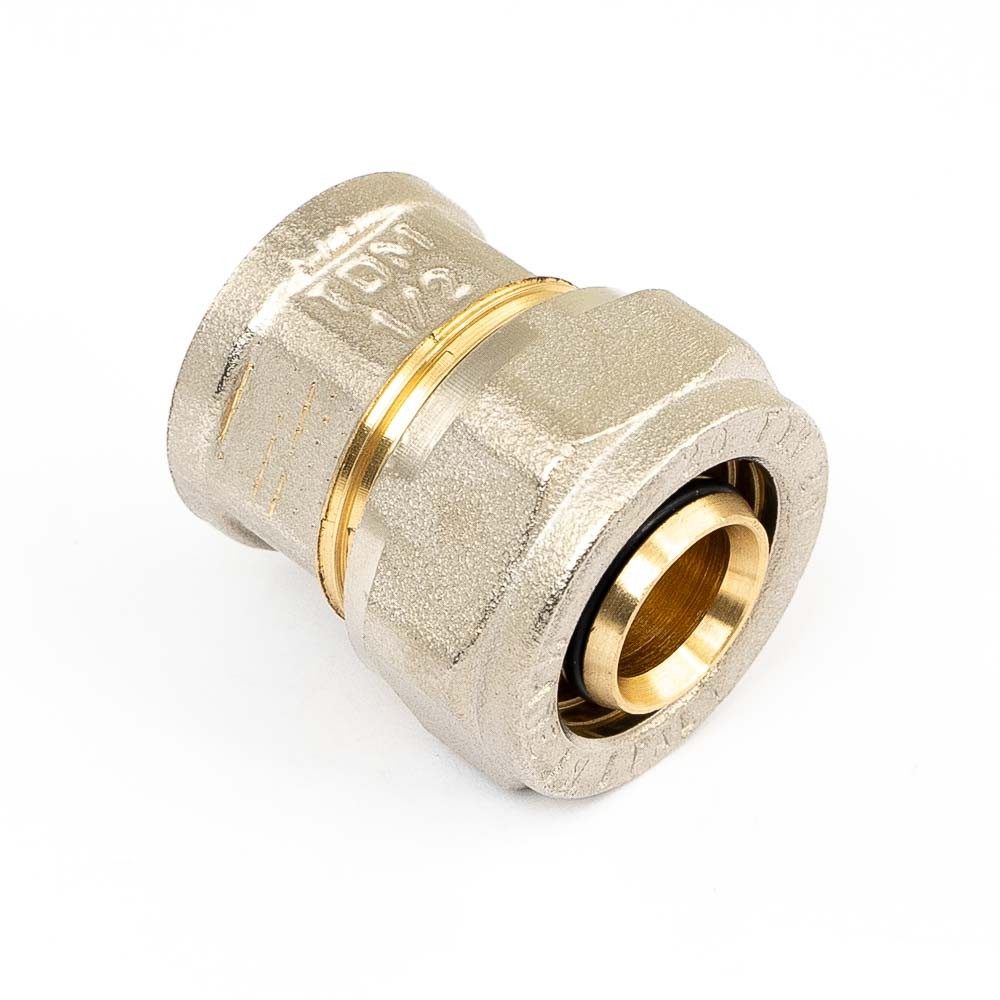 Raccord Union Mâle à Sertir Pour Tube Cuivre - Laiton, Filetage M12x17 - Pour Plomberie Et Chauffage, étanche