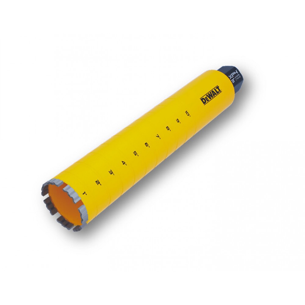 Couronne Diamantée 1/4 UNC - 150 Mm De Diamètre, 460 Mm De Long | Pour Percer Béton, Pierre, Carotteuse Ou Perceuse Puissante