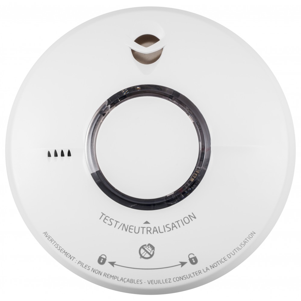 Siemens Delta Reflex 5TC1292-8 - Détecteur De Fumée Optique 10 Ans Batterie, Fiable Et Facile à Installer