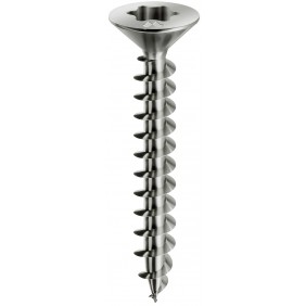 Vis à bois aggloméré filetage total PANELVIT CHROMITING® - tête fraisée Torx MUSTAD