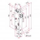 Schéma - Serrure à larder pour portail - axe 29 mm - pêne en zamak - GK2 - Bricozor.jpeg TIRARD