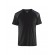 T-shirt de travail bicolore 100% coton 3379 - noir et gris foncé