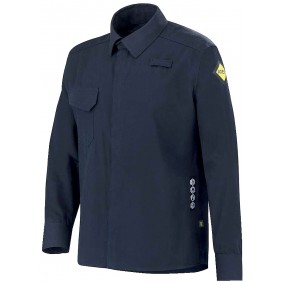 Chemise de sécurité multirisques DELTA - bleu marine CEPOVETT SAFETY
