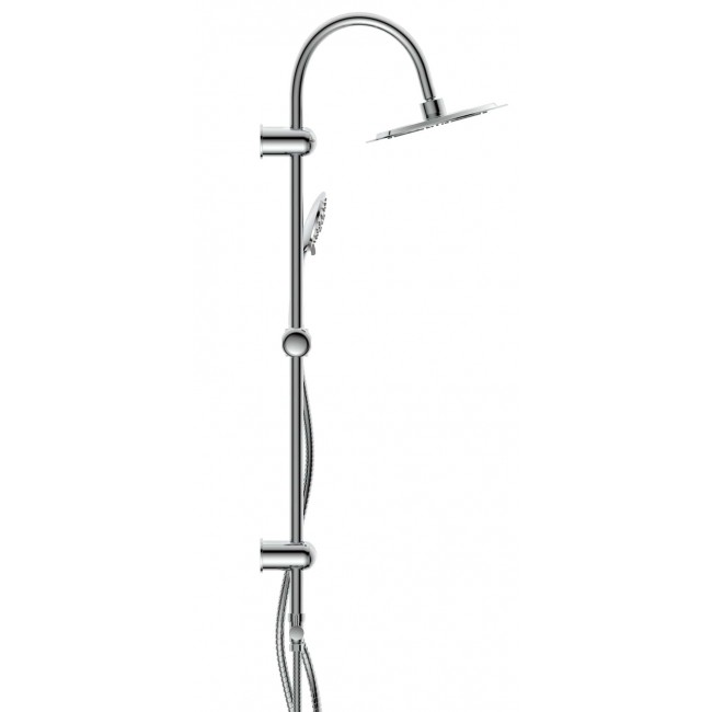 Ensemble de douche - rond et chromé - Jamaica Fresh 1.jpg SCHÜTTE