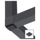 Patins en feutre noir pour meuble et structure Cadro - 15x15 mm - x25 HETTICH