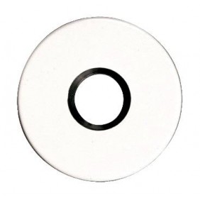 Rosaces bec-de-cane pour poignées - polyamide - série 111 - Blanc HEWI