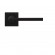 Poignées de porte sur rosace Soho BER57Q à clipser -inox -noir -par 3