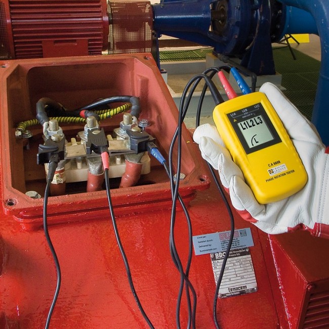 Testeur de rotation de phases CA 6608 - P01191304 - Bricozor.jpg CHAUVIN ARNOUX