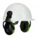 Coquilles antibruit Secure 1 pour casque de chantier -par paire -vert