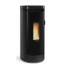 Poêle à granulés étanche à sortie concentrique - 9kw - Debby CX Noir LA NORDICA EXTRAFLAME