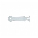 Pattes à sceller à bouts ronds - épaisseur 2 mm - 25 pièces TORBEL