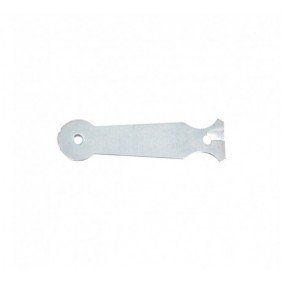 Pattes à sceller à bouts ronds - épaisseur 2 mm - 25 pièces TORBEL