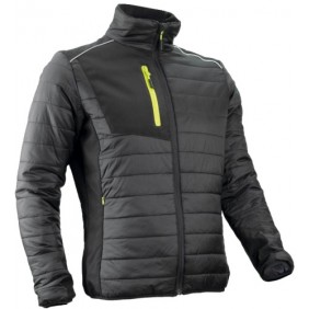 Veste thermique Softshell matelassée à col haut SUMI - noir Coverguard