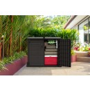 850L Storeaway Shed - Lifestyle Outdoor- DMX - Brown.jpg DURAMAX