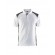 Polo de travail en coton piqué 3324 - blanc et gris foncé