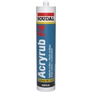 Mastic de rebouchage - acrylique - 300 ml - Acryrub F4 SOUDAL