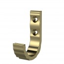 Patère - 1 crochet - Wild extrusion medium - anodisé or - reconditionné HERMETA