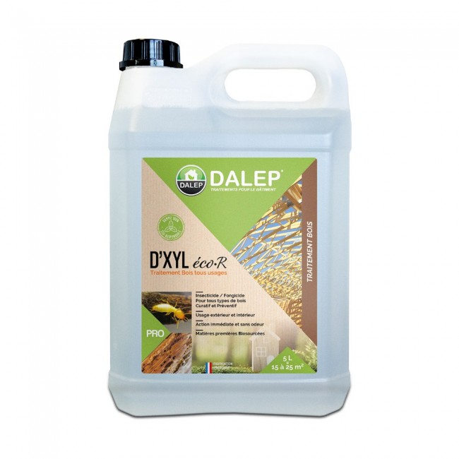 Traitement bois - solution biosourcée - D'XYL Eco R DALEP