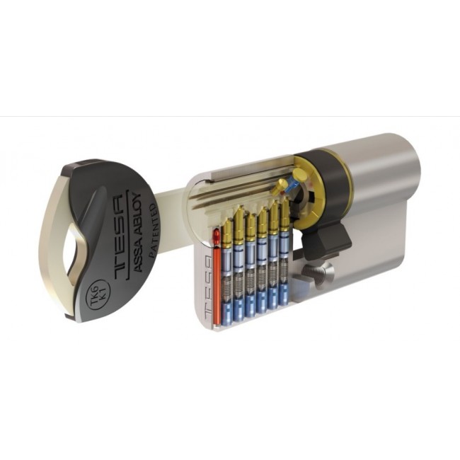 Cylindre De Sécurité IFAM Start STR3030 – Laiton Et Acier, Dimensions 6,36 X 1,68 X 3,27 Cm, Avec 5 Clés