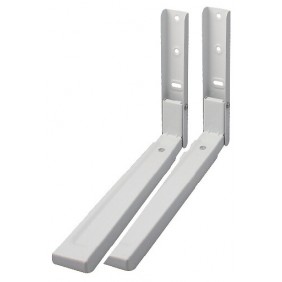 Support 2 équerres pour micro-onde - profondeur réglable 280 à 440 mm NORDLINGER