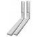 Support 2 équerres pour micro-onde - profondeur réglable 280 à 440 mm