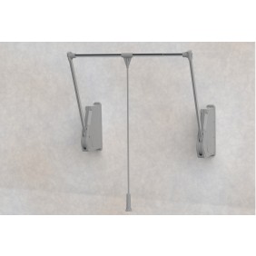 Penderie escamotable double 10 kg - fixation murale - WALL LIFT AMBOS