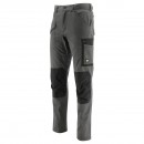 Pantalon de travail extensible ajusté Essentials CARGO - gris et noir Caterpillar